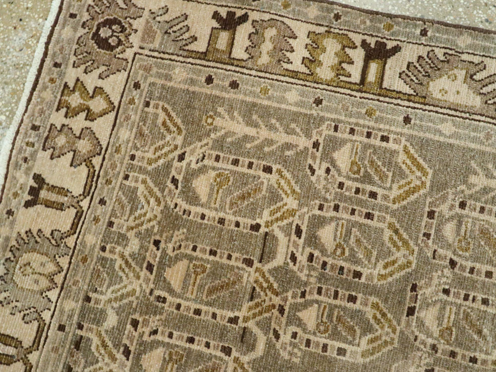 Vintage Persian Malayer Runner, No.26856 - Gss