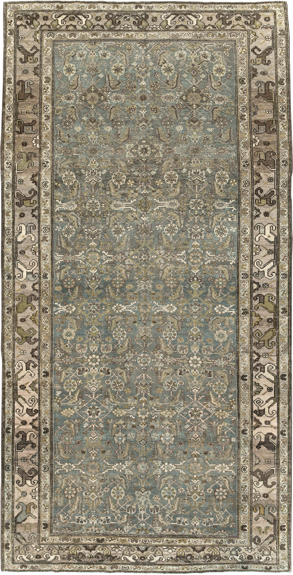 Antique Persian Malayer Gallery Rug, No.26859 - Gss