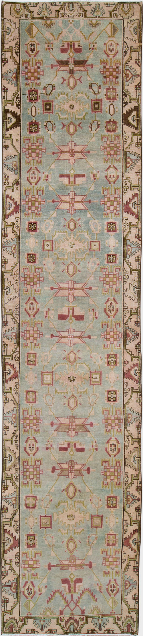 Vintage Persian Malayer Runner, No.26865 - Gss