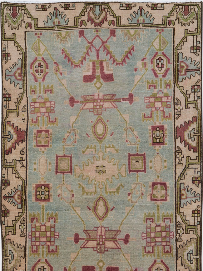 Vintage Persian Malayer Runner, No.26865 - Gss