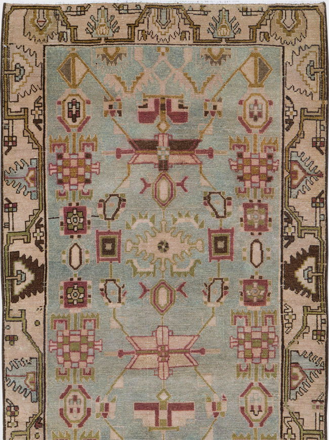 Vintage Persian Malayer Runner, No.26865 - Gss