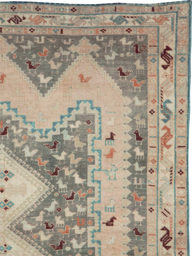 Vintage Persian Afshar Rug, No.26867 - Gss