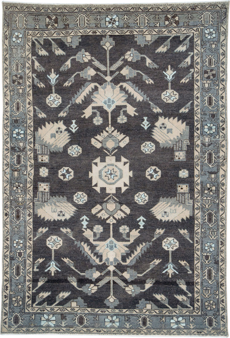 Vintage Persian Malayer Rug, No.26869 - Gss