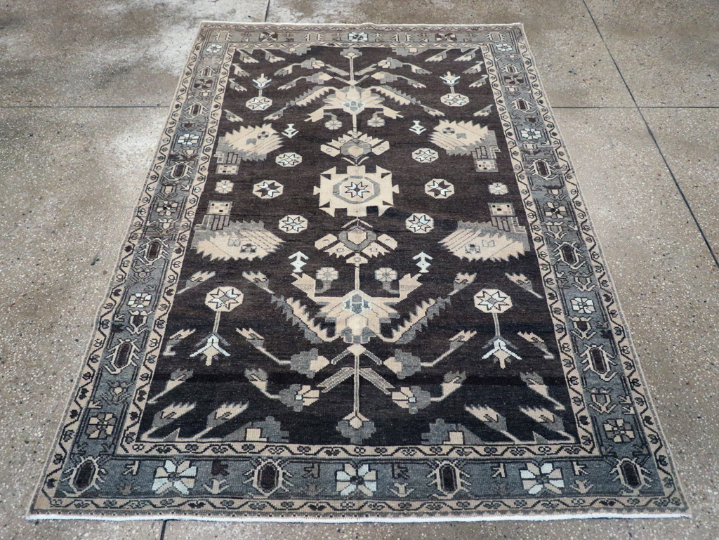 Vintage Persian Malayer Rug, No.26869 - Gss