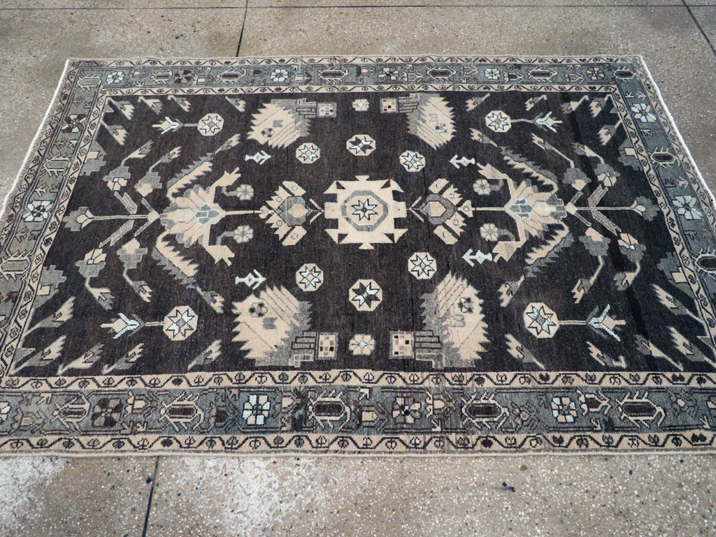 Vintage Persian Malayer Rug, No.26869 - Gss
