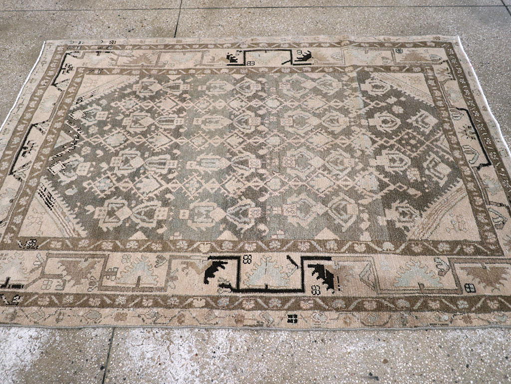 Vintage Persian Malayer Rug, No.26870 - Gss