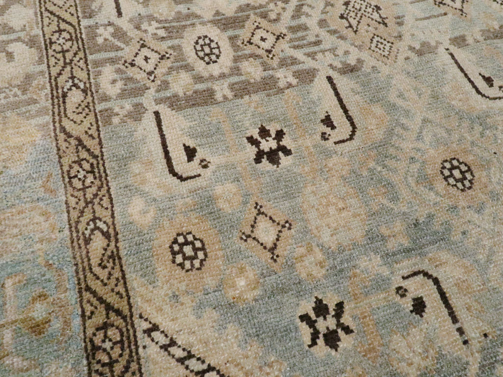 Vintage Persian Malayer Throw Rug, No.26871 - Gss