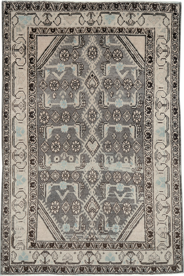 Vintage Persian Malayer Rug, No.26872 - Gss