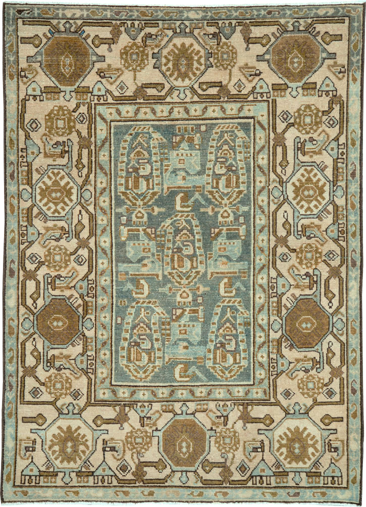 Vintage Persian Malayer Rug, No.26876 - Gss