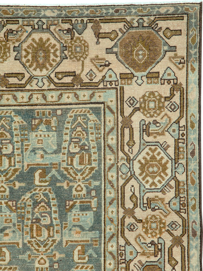 Vintage Persian Malayer Rug, No.26876 - Gss