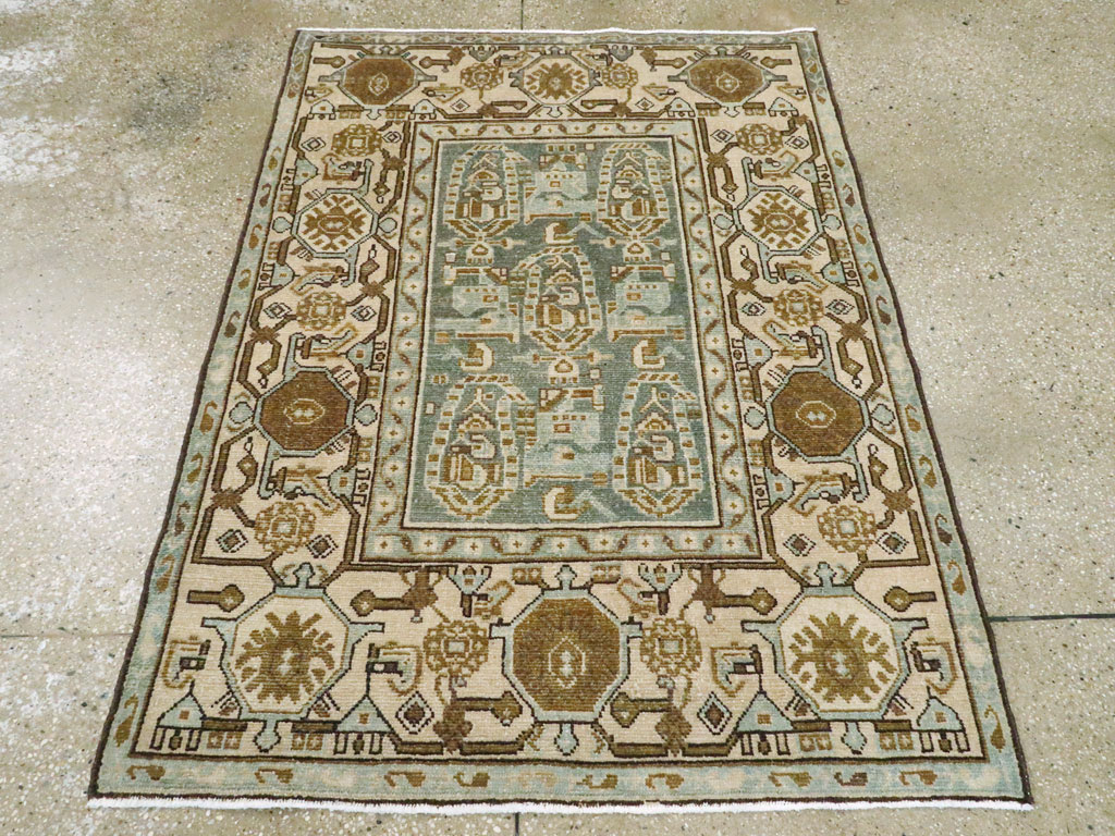 Vintage Persian Malayer Rug, No.26876 - Gss