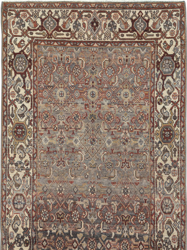 Antique Persian Malayer Runner, No.26877 - Gss