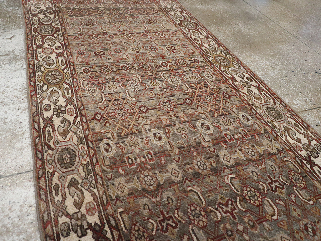 Antique Persian Malayer Runner, No.26877 - Gss
