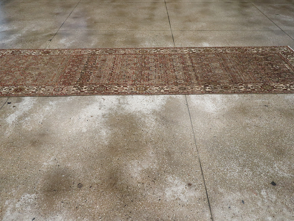 Antique Persian Malayer Runner, No.26877 - Gss