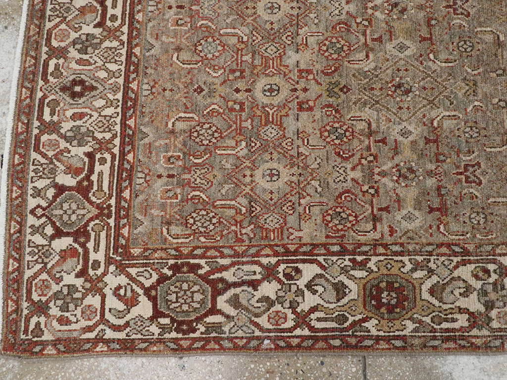 Antique Persian Malayer Runner, No.26877 - Gss