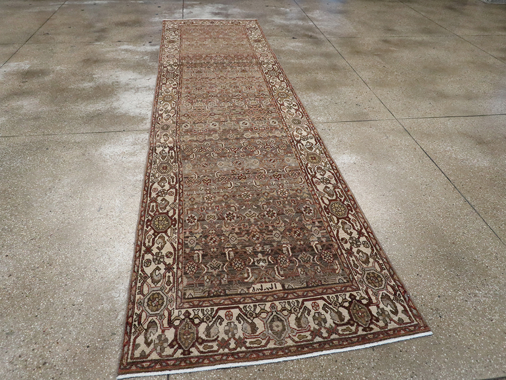 Antique Persian Malayer Runner, No.26877 - Gss