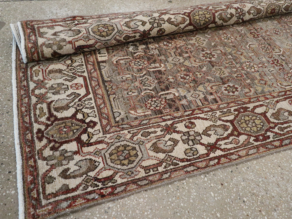 Antique Persian Malayer Runner, No.26877 - Gss