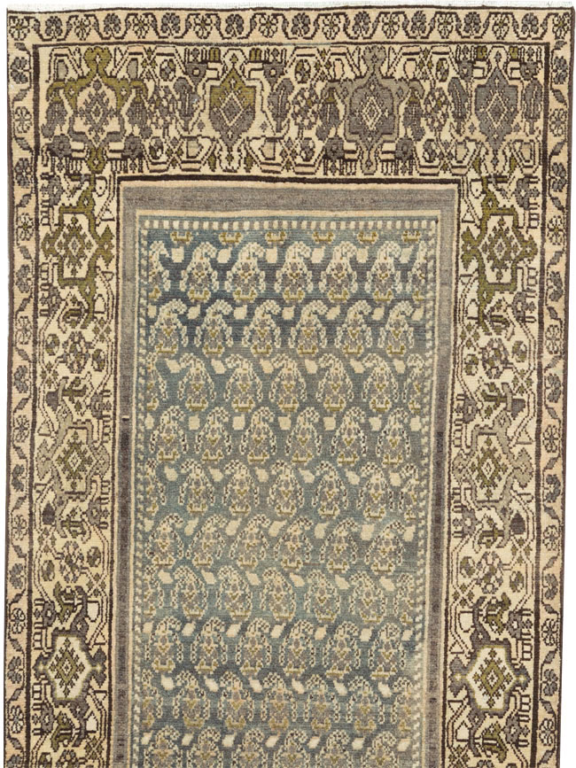 Antique Persian Malayer Runner, No.26878 - Gss