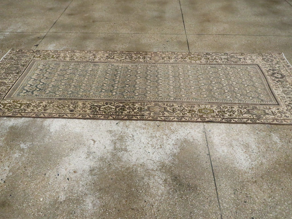 Antique Persian Malayer Runner, No.26878 - Gss