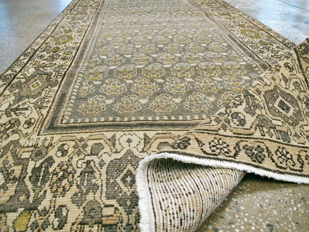 Antique Persian Malayer Runner, No.26878 - Gss