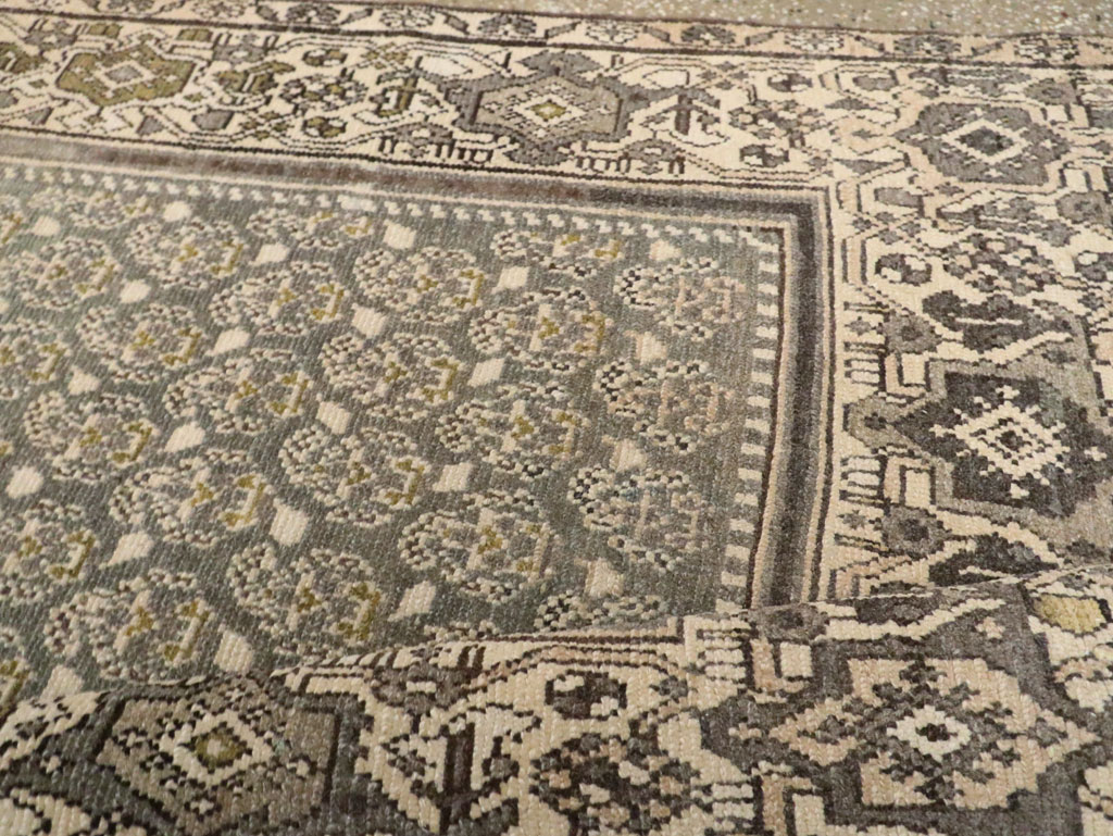 Antique Persian Malayer Runner, No.26878 - Gss