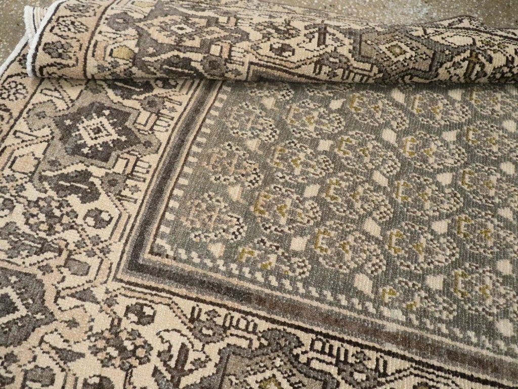 Antique Persian Malayer Runner, No.26878 - Gss