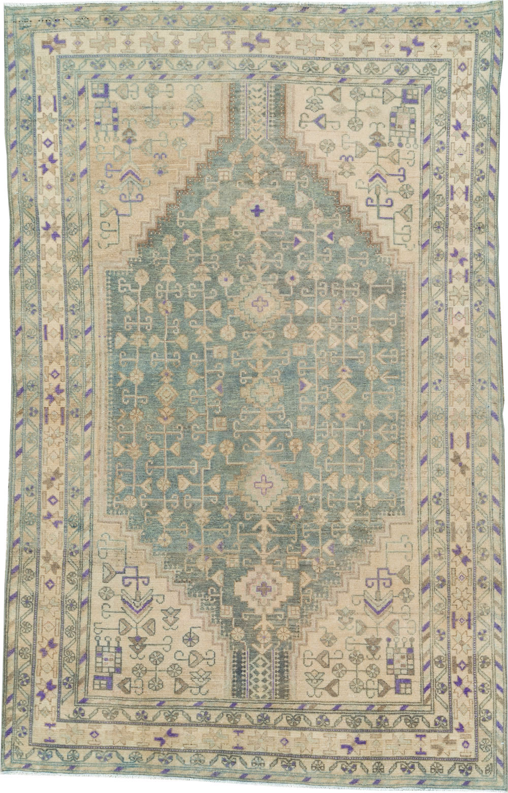 Vintage Persian Malayer Rug, No.26885 - Gss