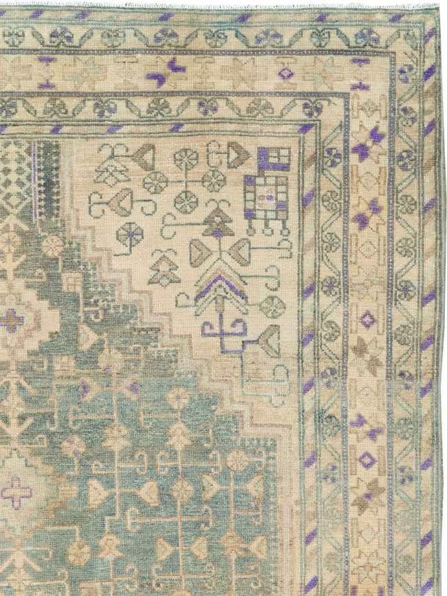 Vintage Persian Malayer Rug, No.26885 - Gss