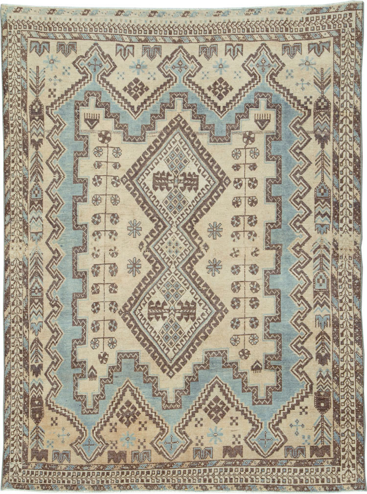 Vintage Persian Afshar Rug, No.26888 - Gss