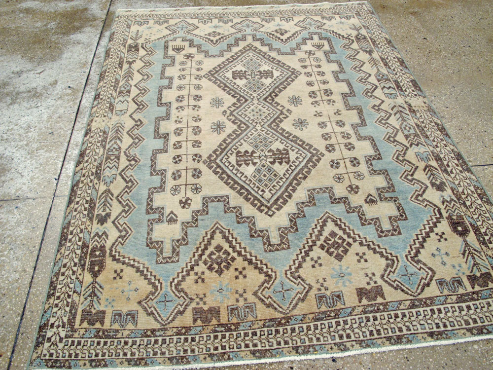 Vintage Persian Afshar Rug, No.26888 - Gss