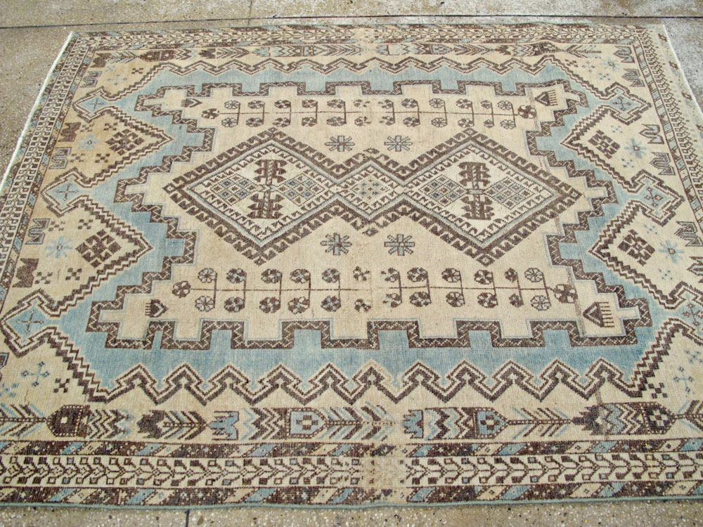 Vintage Persian Afshar Rug, No.26888 - Gss