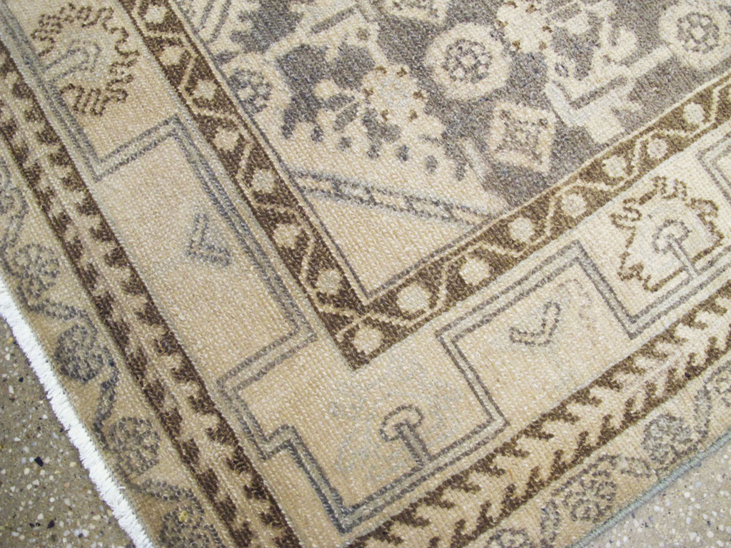 Vintage Persian Malayer Throw Rug, No.26891 - Gss