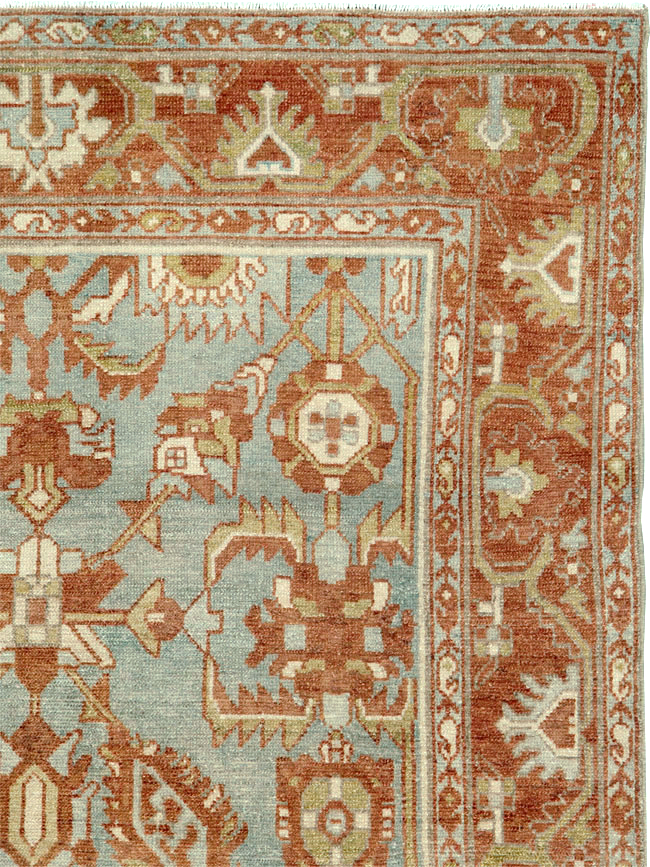Vintage Persian Malayer Rug, No.26892 - Gss
