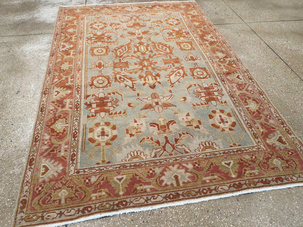 Vintage Persian Malayer Rug, No.26892 - Gss