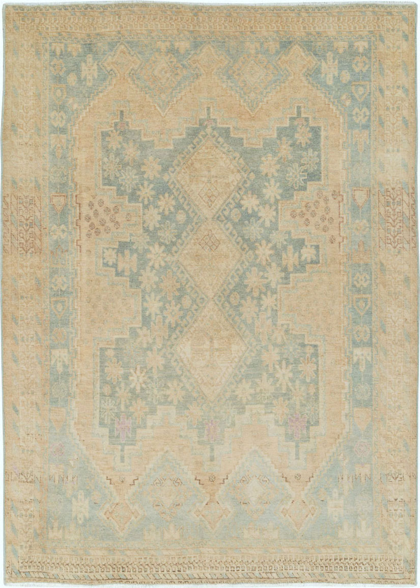 Vintage Persian Afshar Rug, No.26898 - Gss