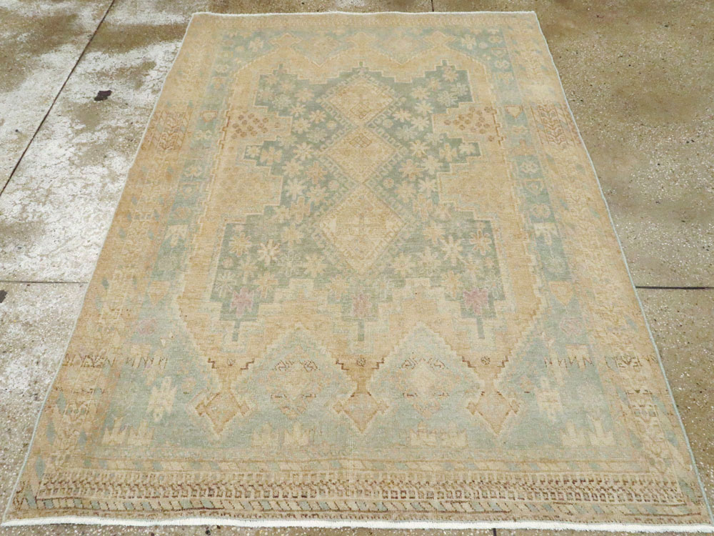 Vintage Persian Afshar Rug, No.26898 - Gss