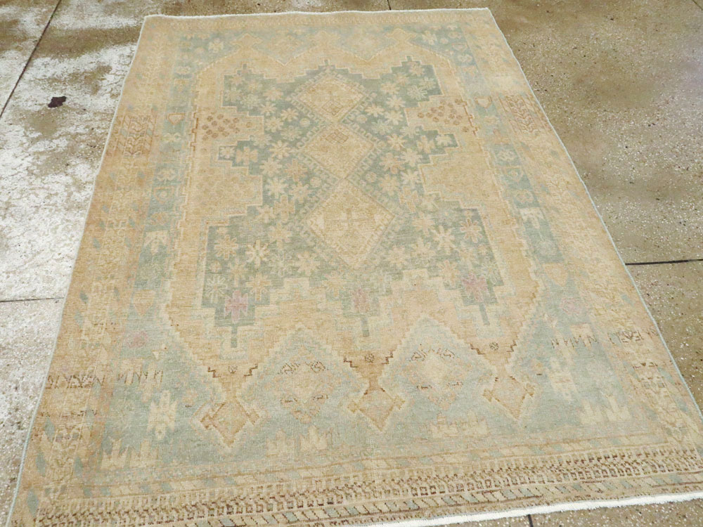 Vintage Persian Afshar Rug, No.26898 - Gss