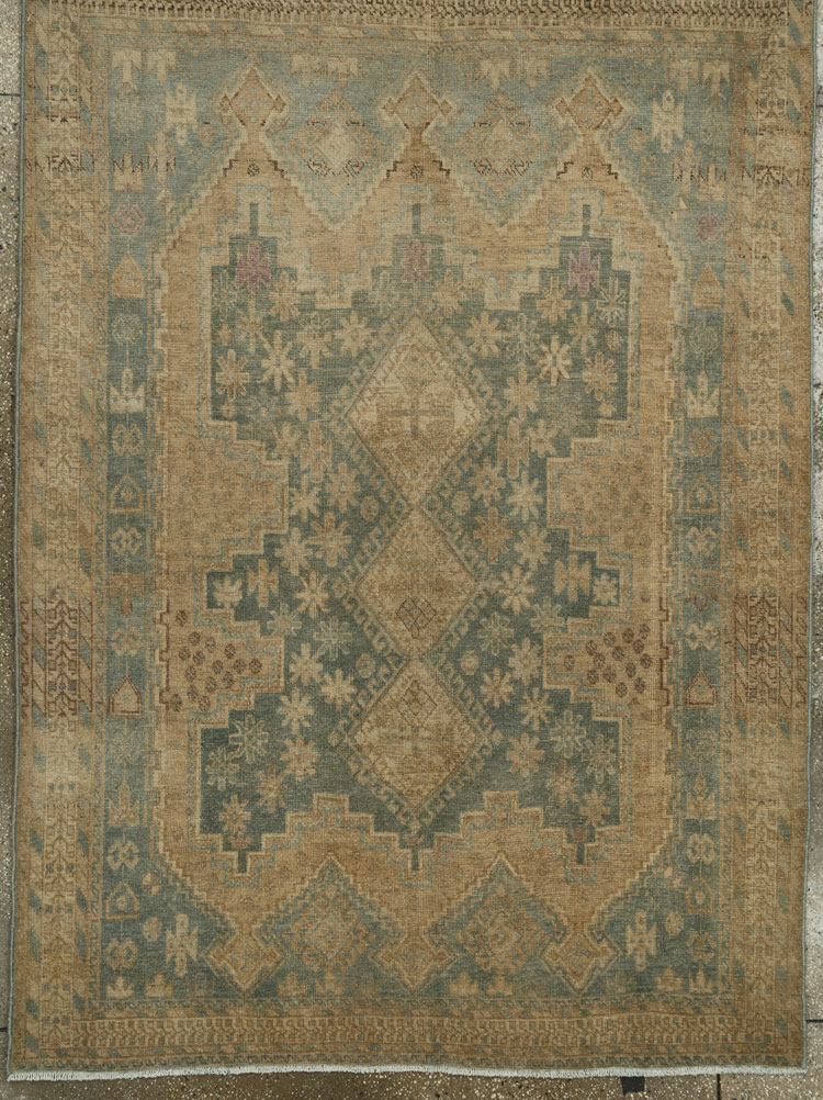 Vintage Persian Afshar Rug, No.26898 - Gss