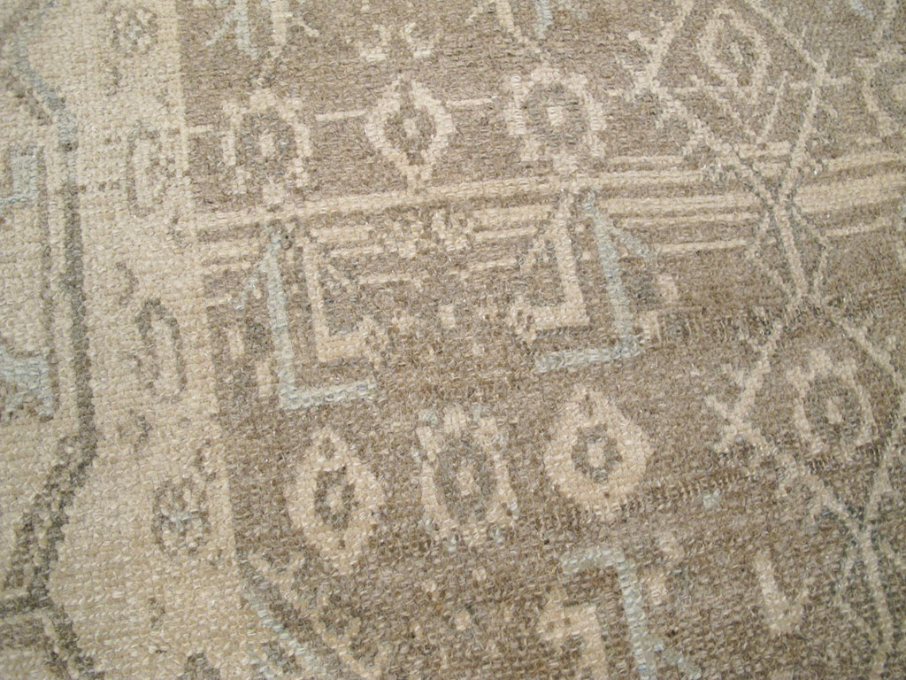 Vintage Persian Malayer Throw Rug, No.26901 - Gss