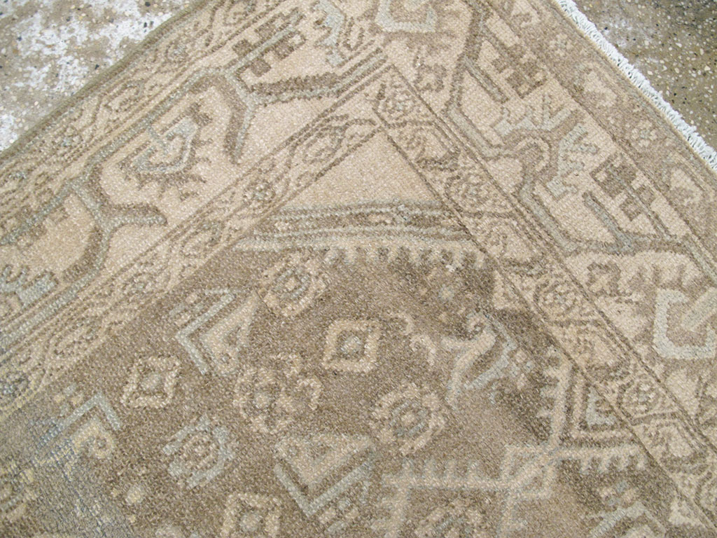 Vintage Persian Malayer Throw Rug, No.26901 - Gss