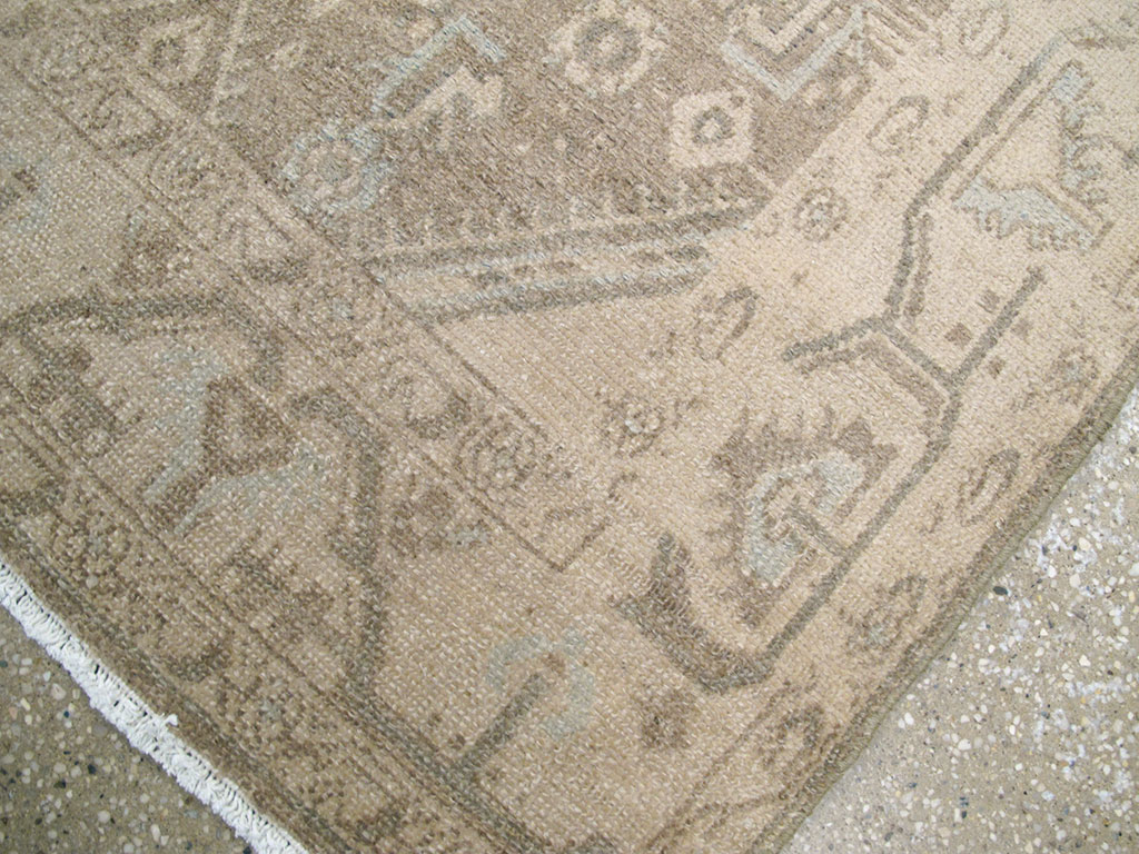 Vintage Persian Malayer Throw Rug, No.26901 - Gss