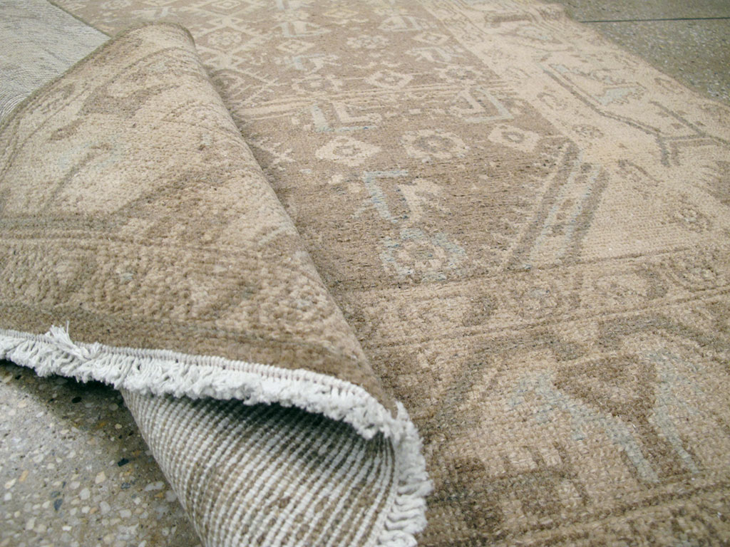 Vintage Persian Malayer Throw Rug, No.26901 - Gss