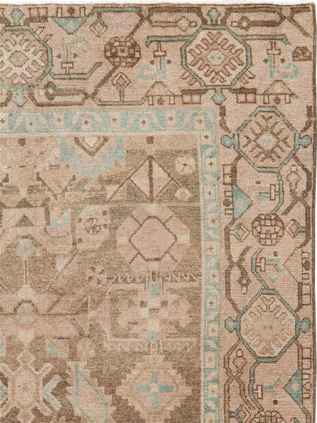 Vintage Persian Malayer Accent Rug, No.26905 - Gss