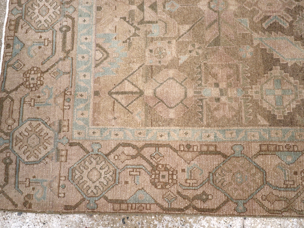 Vintage Persian Malayer Accent Rug, No.26905 - Gss