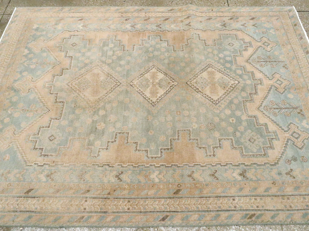Vintage Persian Afshar Rug, No.26908 - Gss