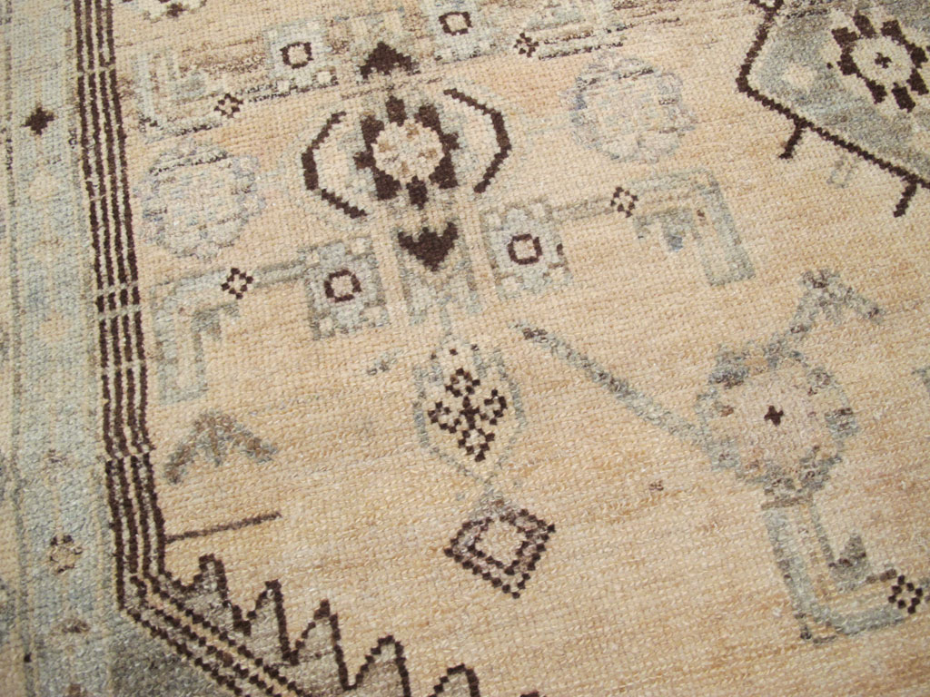 Vintage Persian Malayer Accent Rug, No.26910 - Gss