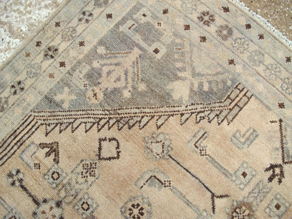 Vintage Persian Malayer Accent Rug, No.26910 - Gss