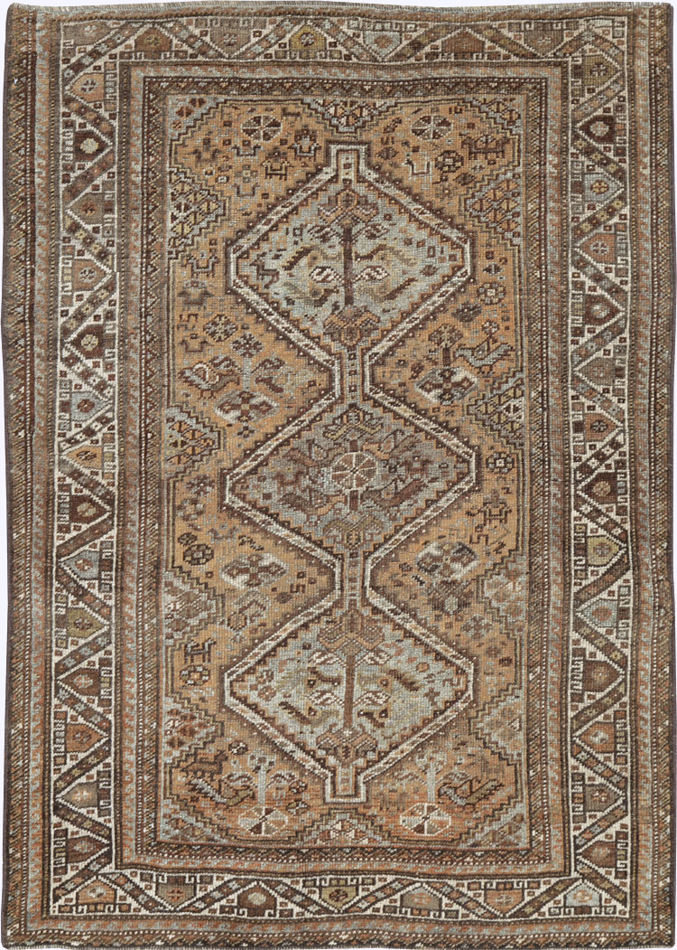 Vintage Persian Afshar Rug, No.26915 - Gss