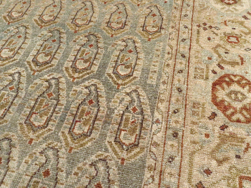 Vintage Persian Malayer Accent Rug, No.26920 - Gss