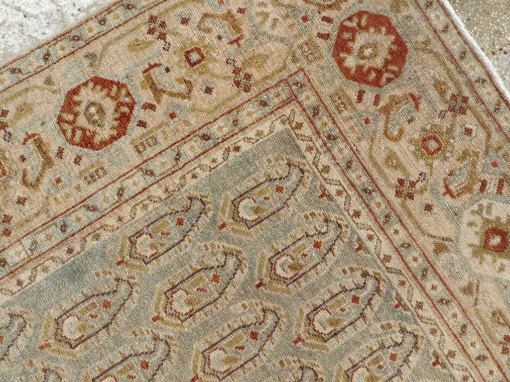 Vintage Persian Malayer Accent Rug, No.26920 - Gss
